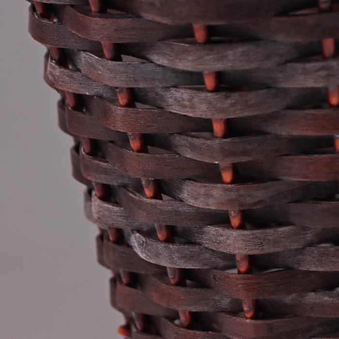 Набор корзин из 2 шт, 39х25х19/33 см, коричневый, ива Набор корзин из 2 шт, 39х25х19/33 см, коричневый, ива