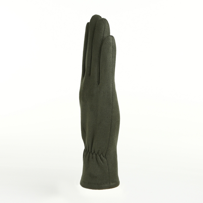 Перчатки женские, безразмерные, без утеплителя, цвет хаки