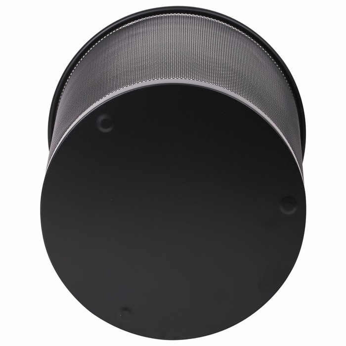 Корзина для бумаг металлическая, 20 литров, BRAUBERG Germanium, чёрный Корзина для бумаг металлическая, 20 литров, BRAUBERG Germanium, чёрный