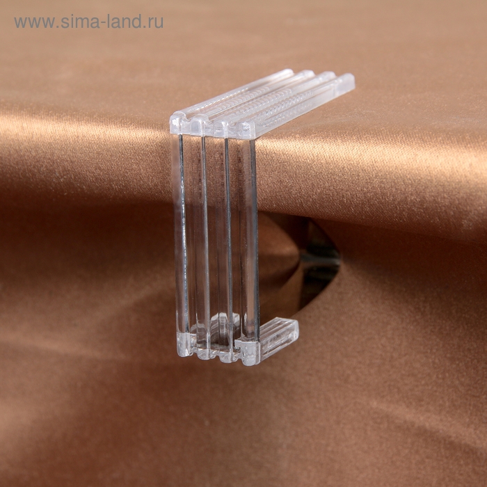 Зажимы для скатерти «Холдер», 4 шт, цвет МИКС Зажимы для скатерти «Холдер», 4 шт, цвет МИКС