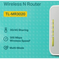 Wi-Fi роутер TP-Link TL-MR3020, 300 Мбит/с, 1 порт 100 Мбит/с, белый