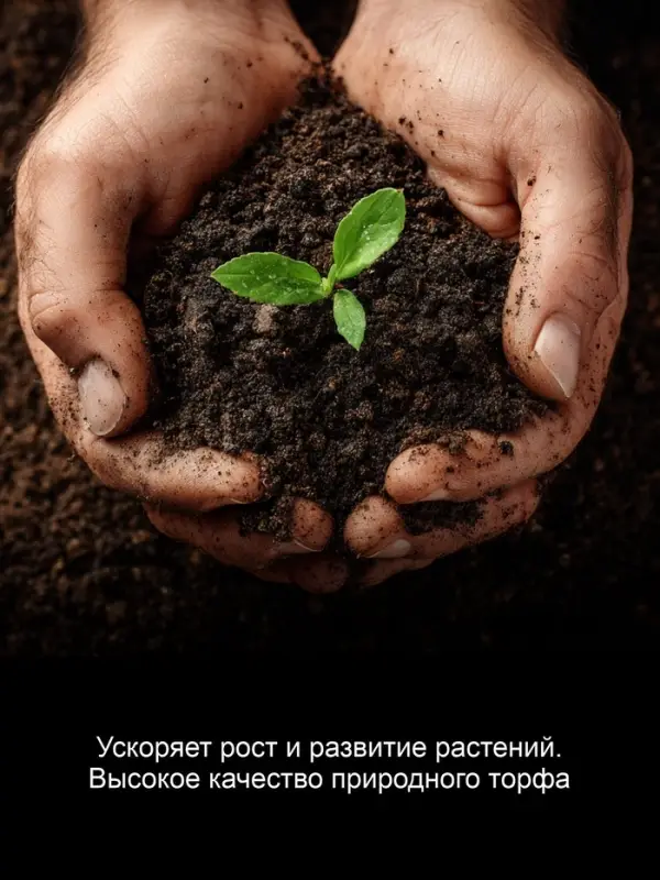 Торф нейтрализованный &laquo;Рецепты Дедушки Никиты&raquo;, 50 л