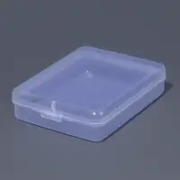 Бокс для хранения мелочей, 11.5&times;9&times;2.8 см, прозрачный