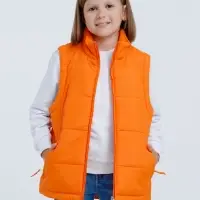 Жилет детский Kama Kids, оранжевый, 8 лет