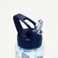 Бутылка пластиковая с трубочкой-непроливайкой &laquo;Монстрик&raquo;, 750 мл