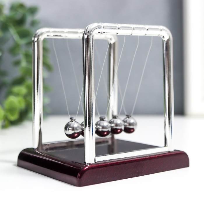 Маятник Маятник "Шары техно" квадрат 9 x 9 x 7,5 см