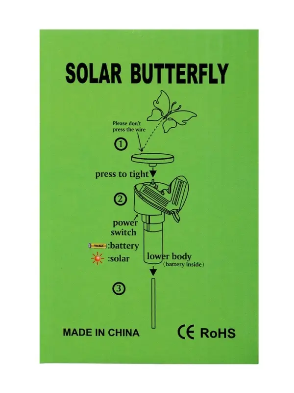 Отпугиватель птиц и других животных Luazon LRI-32, от солнечной батареи, зелёный