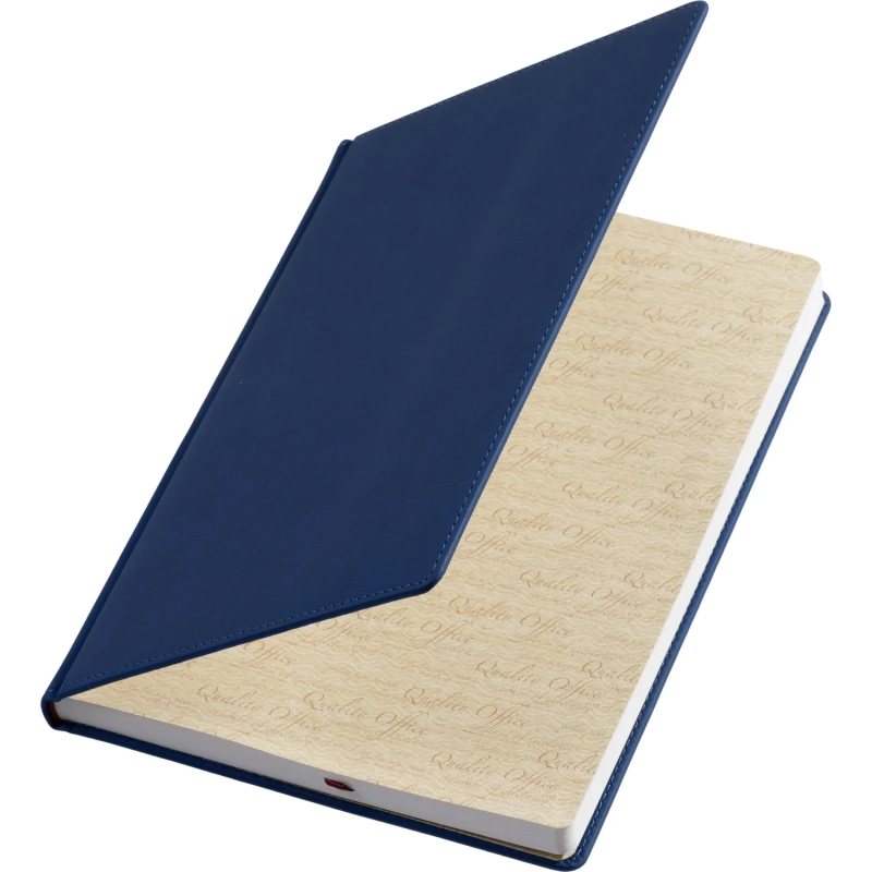 Ежедневник недатированный А4 210 х 300 мм Velvet синий 272 стр. 3-116/01