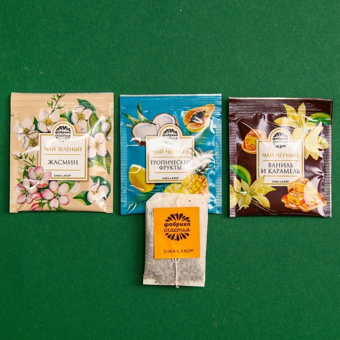 Подарочный чай «Мужской запас» 3 вкуса, 12 пакетиков x 1,8 г. Подарочный чай «Мужской запас» 3 вкуса, 12 пакетиков x 1,8 г.