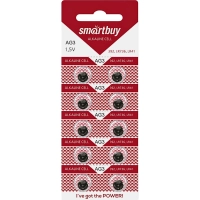 Батарейка Smartbuy AG3-10B 10шт/бл (SBBB-AG3-10B)