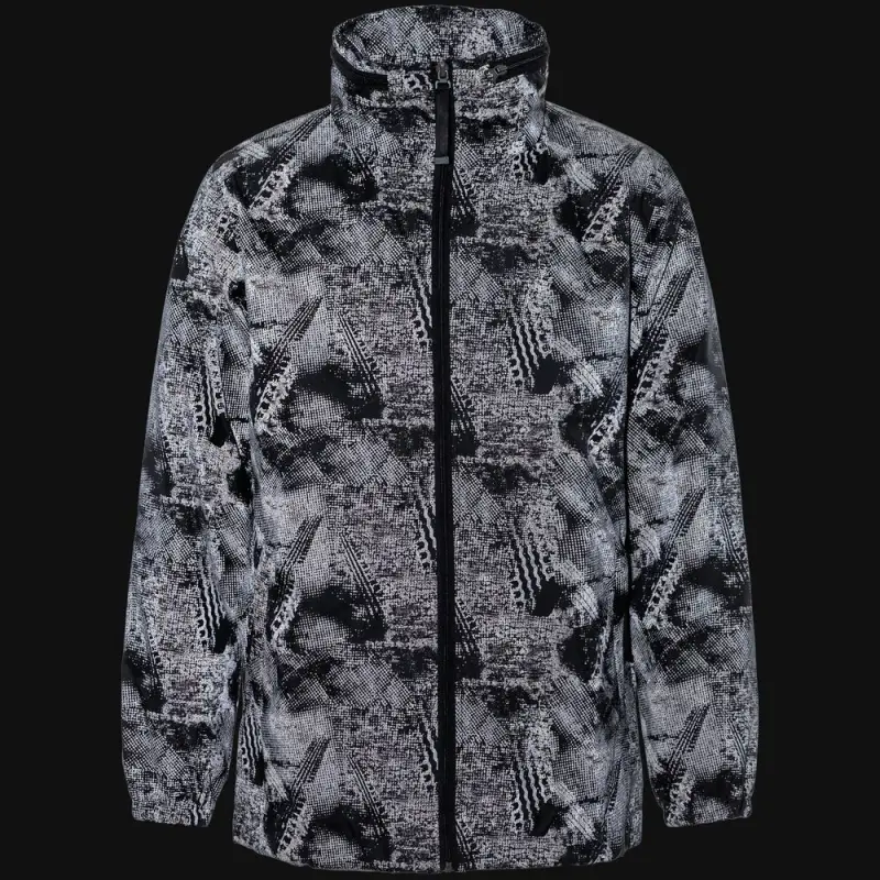 Ветровка светоотражающая Finvind темно-серая, размер XXS Ветровка светоотражающая Finvind темно-серая, размер XXS