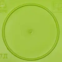 Корзина для белья мягкая, 17 л, d=33 см, h=24.5 см, ярко-зелёная