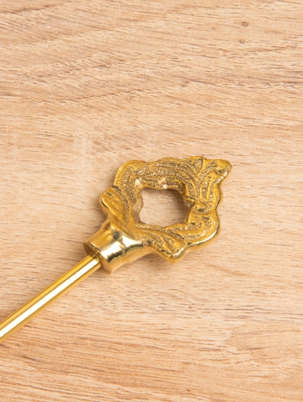 Гаситель для свечей «Колокольчик», латунь, 25 см Гаситель для свечей «Колокольчик», латунь, 25 см