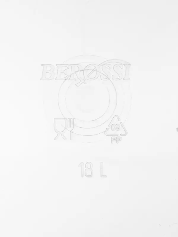 Контейнер для хранения Porter, 18 л, 66&times;42&times;12 см, с крышкой, цвет слоновая кость