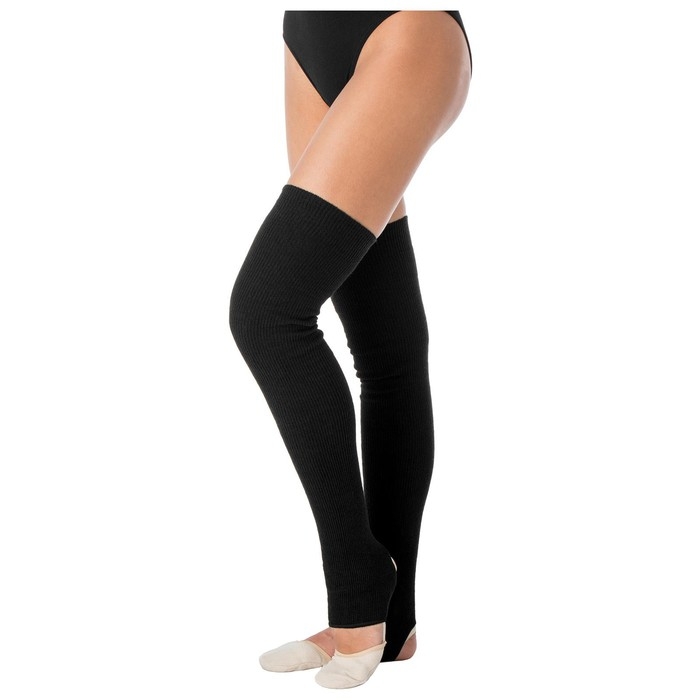 Гетры для гимнастики и танцев Grace Dance №1, длина 80 см, цвет чёрный Гетры для гимнастики и танцев Grace Dance №1, длина 80 см, цвет чёрный