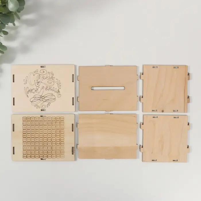 Копилка Копилка "С днём рождения" 13,4х10х10 см (набор 6 деталей)