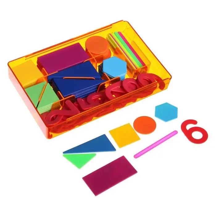 Касса счётных материалов &laquo;Учись считать&raquo;, 132 штуки, МИКС