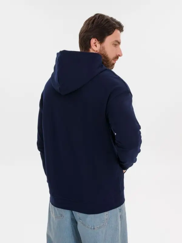 Худи оверсайз унисекс Outshine, темно-синее, размер XS/S Худи оверсайз унисекс Outshine, темно-синее, размер XS/S