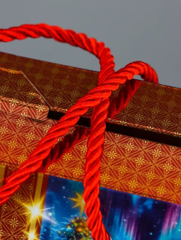 Коробка подарочная складная Коробка подарочная складная "Зимняя сказка" 23 х 10 х 22 см