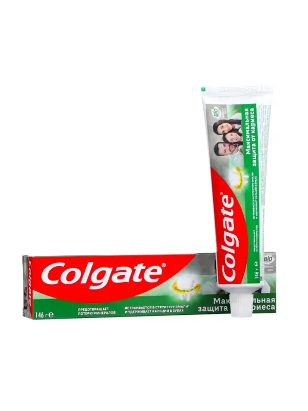 Зубная паста Colgate &laquo;Максимальная защита от кариеса&raquo;, двойная мята, 100 г