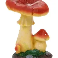 Садовая фигура из полистоуна &laquo;Мухомор&raquo;, 8&times;8&times;12 см