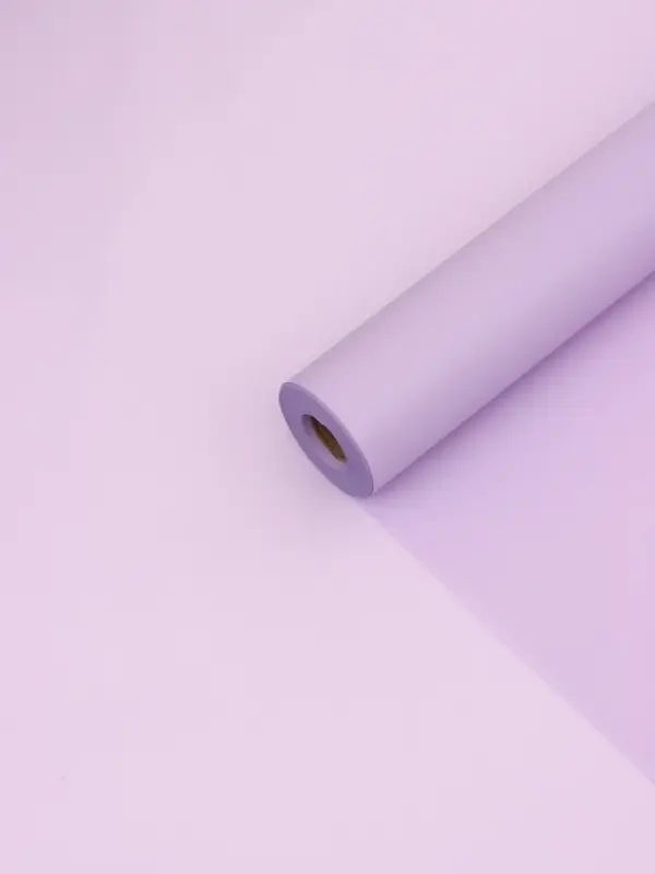 Пленка для цветов, матовая, светло-сиреневая, 0,57 х 30 м &plusmn;5 %, 50мкм