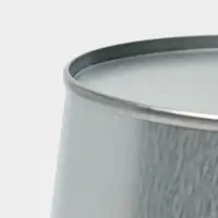 Вазон оцинкованный с ручками, 7 л, d=21 см, h=29 см, ГОСТ