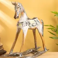 Сувенир «Лошадка-качалка», 40×13×45 см, дерево