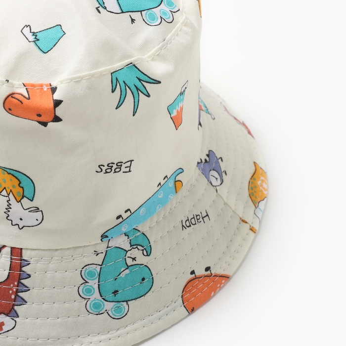 Панама детская KAFTAN Панама детская KAFTAN "Дино" р.52 белый