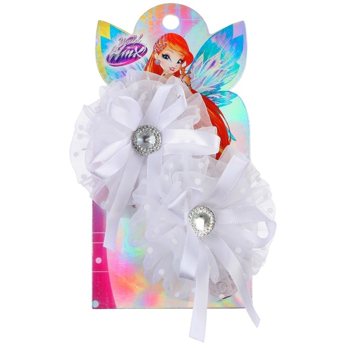 Бант для волос, 2 штуки 7.5 см