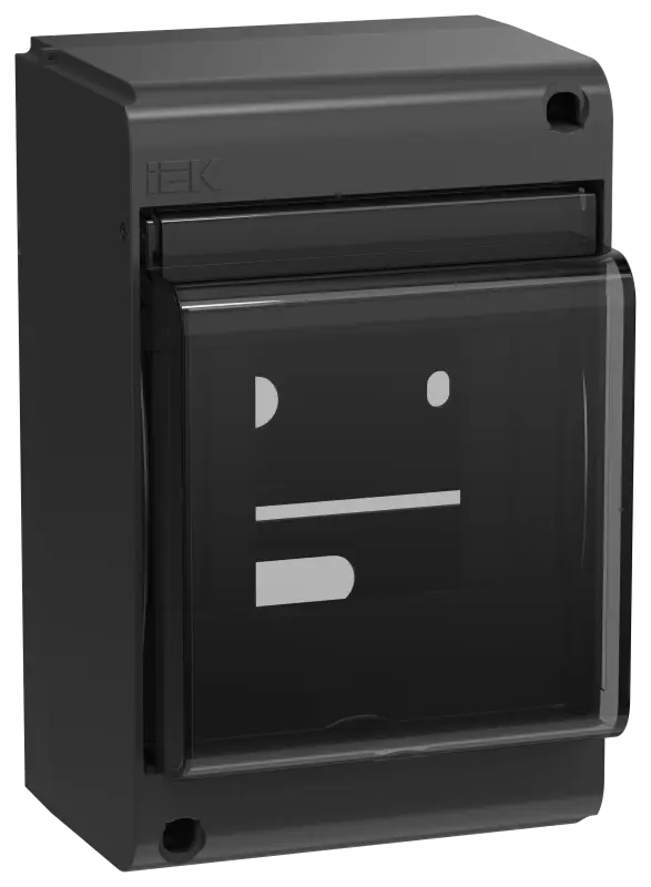UNION Mini Корпус пластик. КМПн-4 IP30 черный IEK