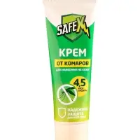 Средство от комаров SAFEX, крем, для всей семьи, 30 мл