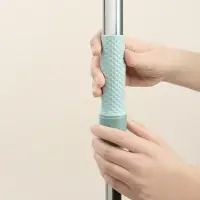 Швабра со сменной насадкой тм VETTA, насадка микрофибра, телеск.ручка 110см, сталь, пластик, 2 цвета