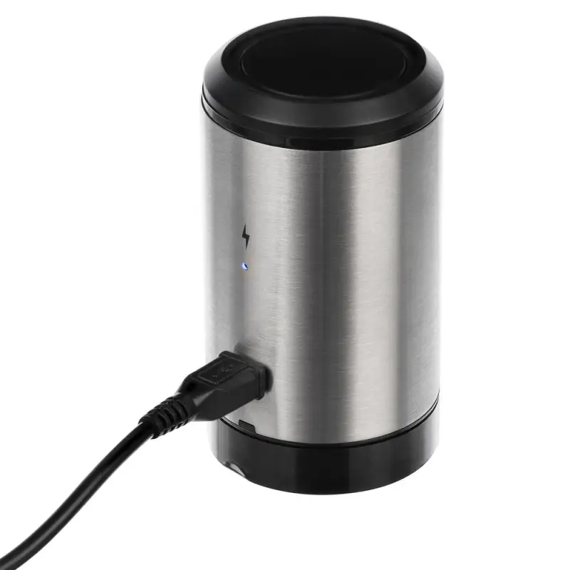 Электрическая пробка для вина Tuoretta, серебристая Электрическая пробка для вина Tuoretta, серебристая