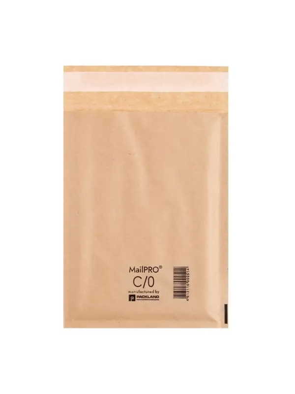 Крафт-конверт с воздушно-пузырьковой плёнкой Calligrata, 15&times;21 см, бежевый