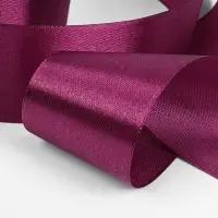 Лента атласная, 40 мм, 23&plusmn;1 м, фиолетовая №252