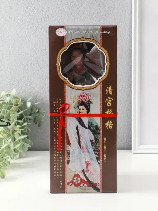 Кукла коллекционная &laquo;Китаянка в национальном платье с китайским фонариком&raquo;, 32&times;12.5&times;12.5 см, МИКС