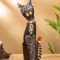 Сувенир &laquo;Кошка&raquo;, 35 см, дерево