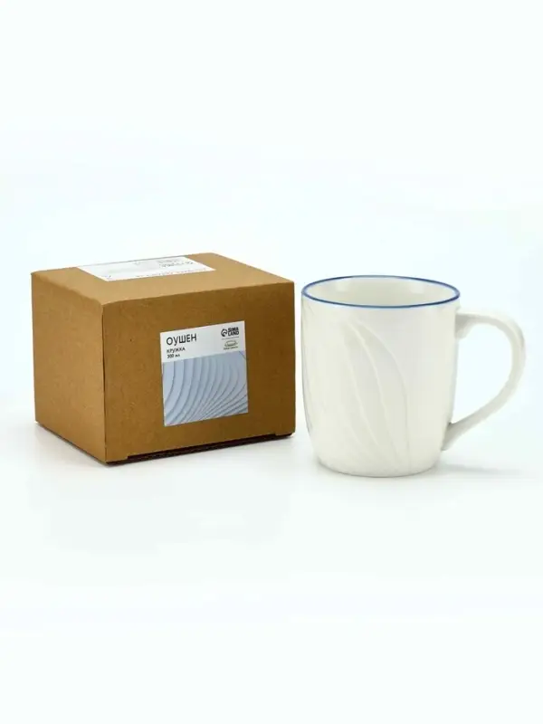 Кружка чайная керамическая &laquo;Оушен&raquo;, 300 мл, ручная работа