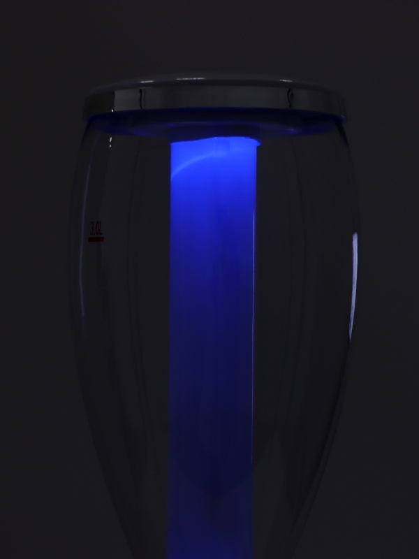 Башня пивная VaviloneDouble, 3 л, ёмкость для льда, подсветка, пластик, серебристая Башня пивная VaviloneDouble, 3 л, ёмкость для льда, подсветка, пластик, серебристая