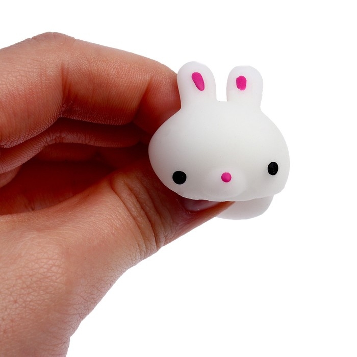 Антистресс сквиш мялка «Зайчики»,в банке Антистресс сквиш мялка «Зайчики»,в банке