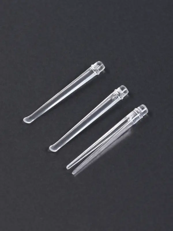 Палочка для чистки ушей LES-03, LED-подсветка, 3 насадки, от батареек (в комплекте)