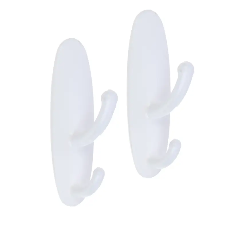 Крючки самоклеящиеся тм VETTA, двойные, пластик, 2шт