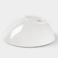 Салатник Доляна White Label, 600 мл, фарфор, белый