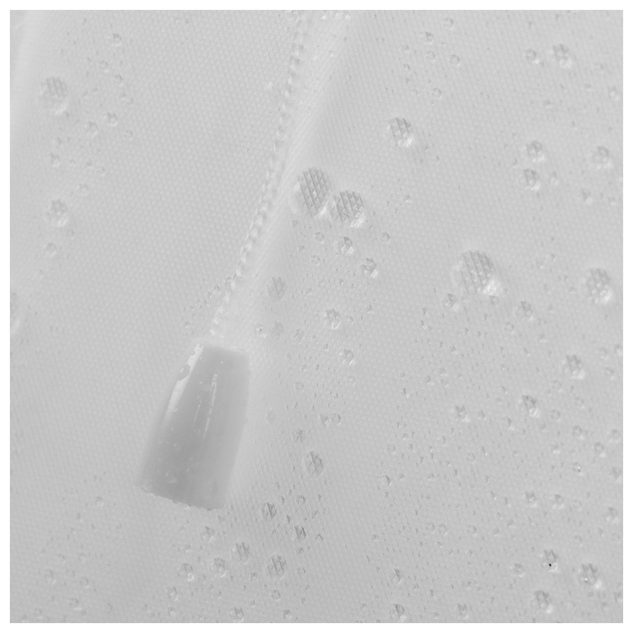 Дождевик - пончо maclay, р. универсальный, цвет белый