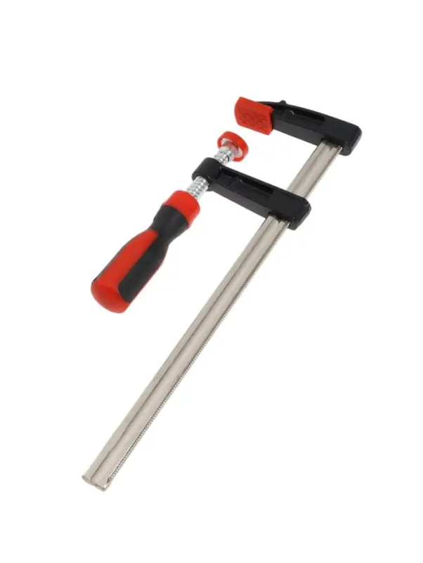 Струбцина F-образная усиленная ТУНДРА, тавровый профиль, 2К рукоятка, 250&times;50&times;300 мм