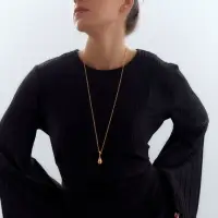 Кулон на цепочке &laquo;Кувшинчик&raquo;, цвет золото, L=80 см