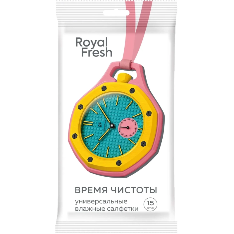 Салфетки влажные Fresh Royal №15 универсальные mix