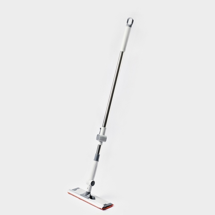 Оконная швабра с креплением на карманы 30х8 см, длина 103-145 см, 2 насадки, 45+180 поворот   107959