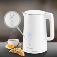 Чайник HYK-S5508 1.5л. 2200Вт белый